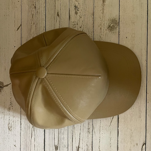 Dolls Kill "Get Nudie Hat" Baseball Nude Taupe Hat - Picture 1 of 4